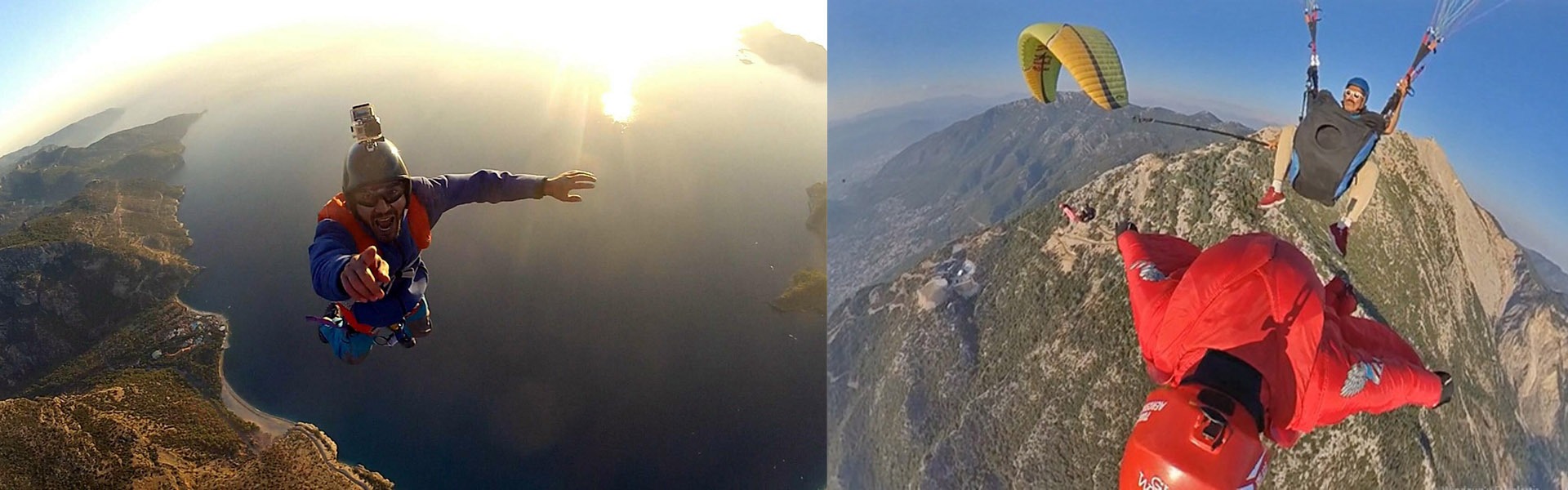 Wingsuit: Koçak ve Toy'un Şovu Nefesleri Kesti