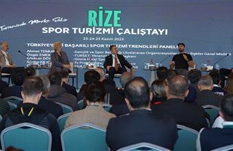 Rize'de Spor Turizmi Çalıştayı