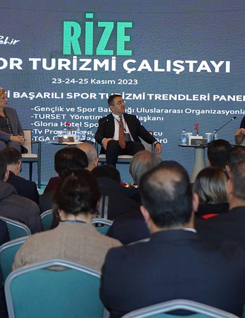 The 'Sport Tourism Workshop' was organized in Rize