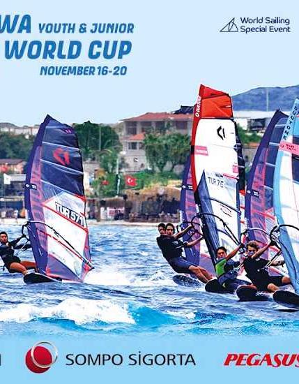 Alaçatı Windfest PWA Çocuklar ve Gençler Rüzgar Sörfü Dünya Kupası